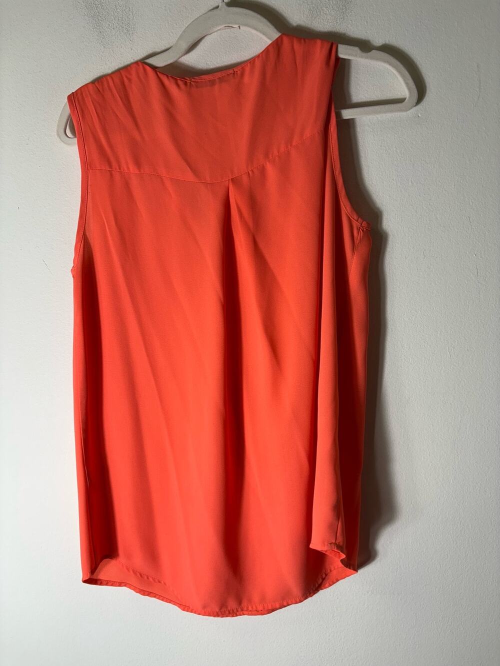 Karlie Orange Tank Sz M